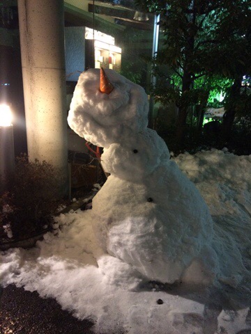 雪だるまつくーろー♪