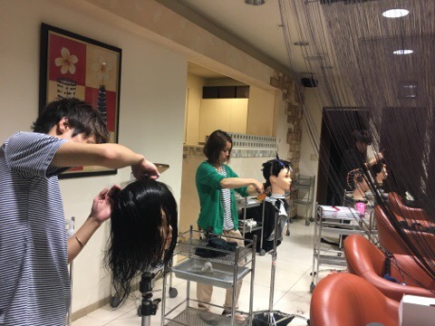 練習！！！！✂︎💇