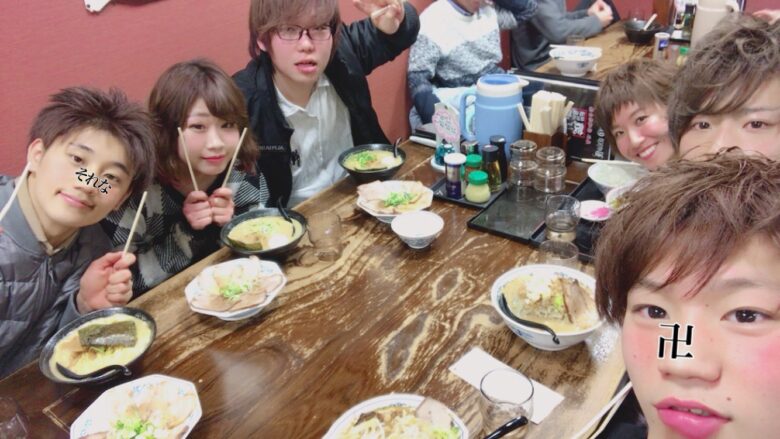 ラーメン食べに行きました！