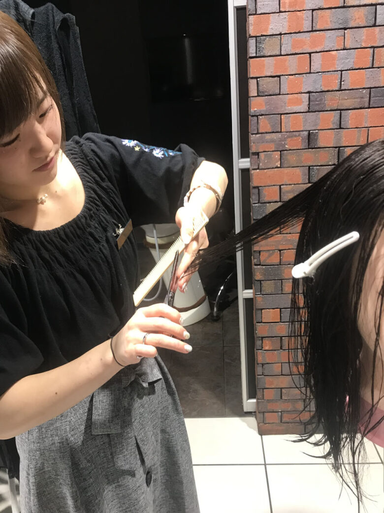 カットの練習