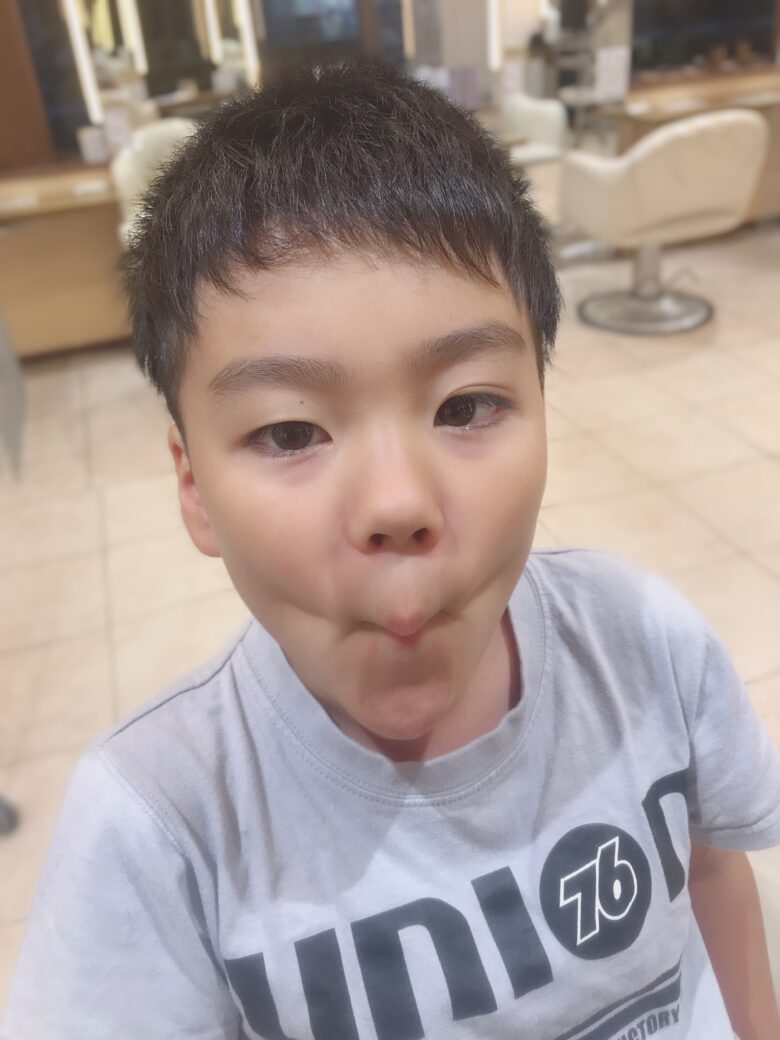 弟カット