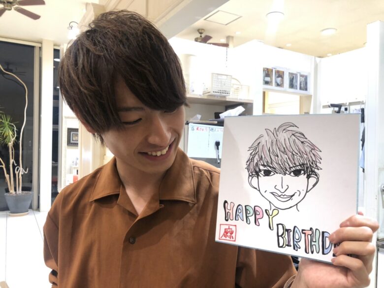 かっこいい先輩のお誕生日