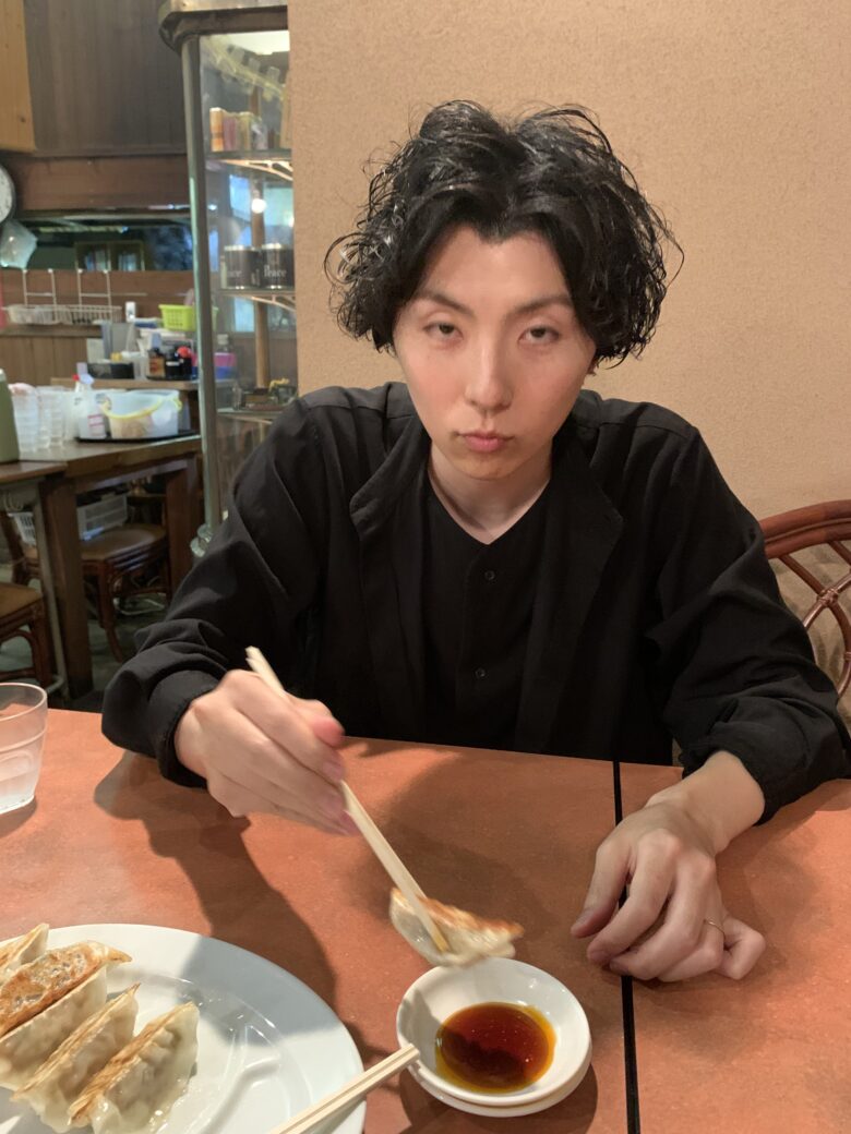 スタッフとの晩ご飯