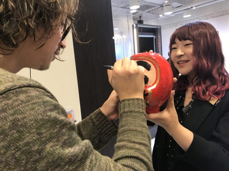 ダルマの開眼