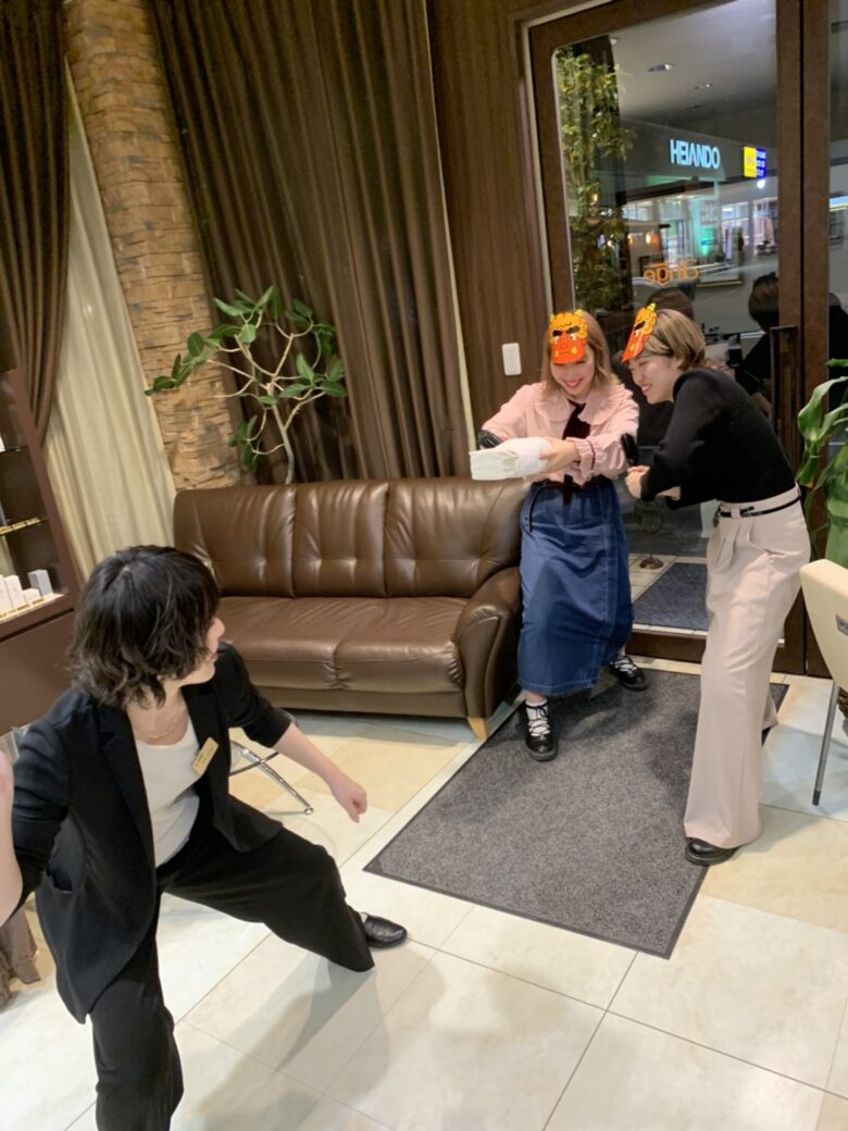 豆まき