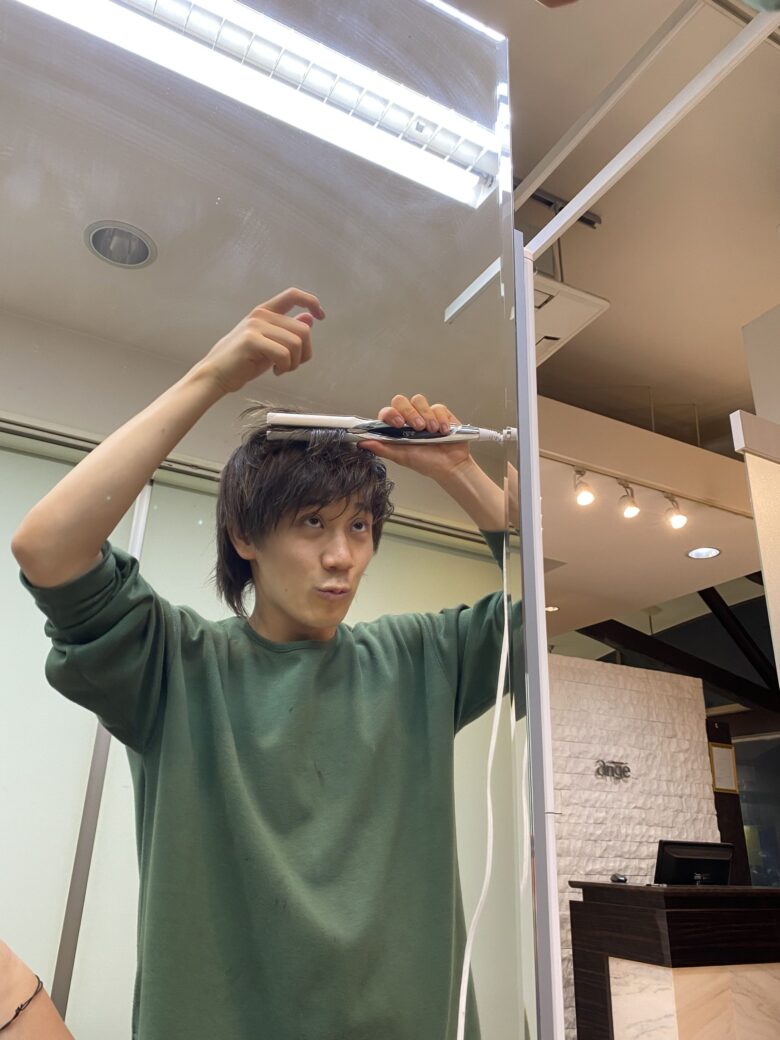 ヘアセット！
