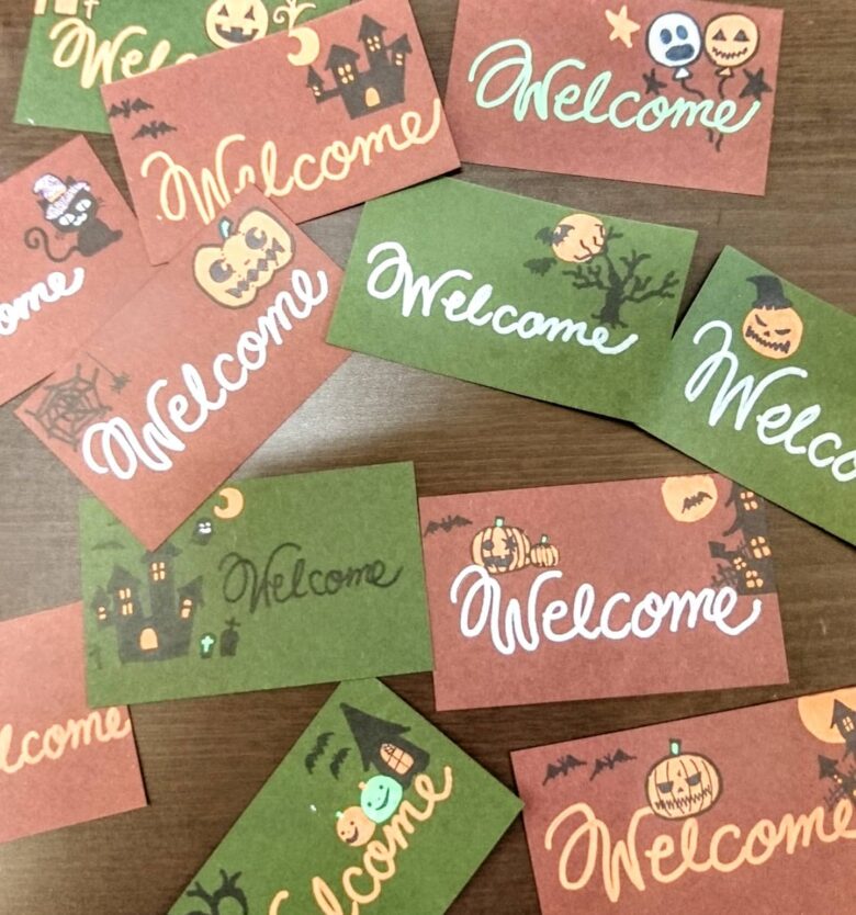 welcomeカード