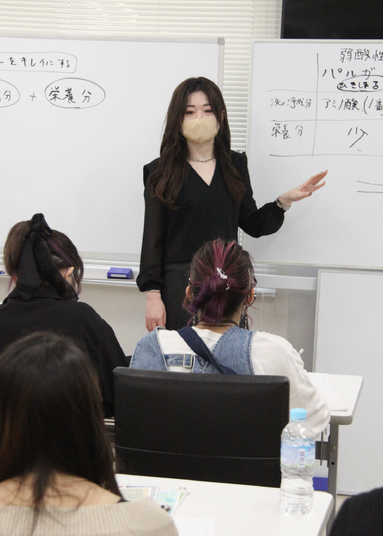 ムゲングループ イベント ランク別講習会 ヘアケア商品・ヘアケアアドバイス講習