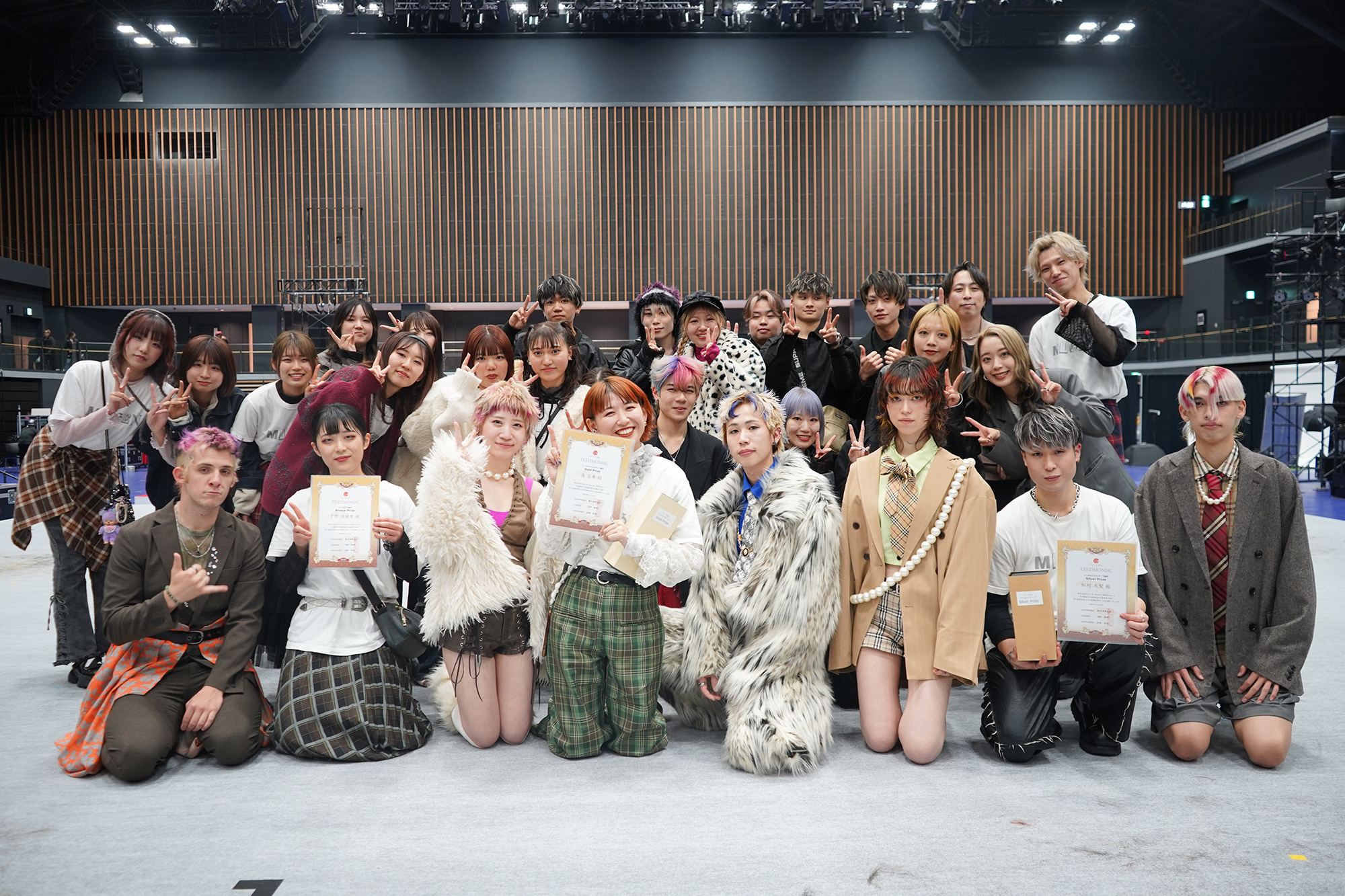 POWER OF BEAUTY 2025 ムゲングループスタッシュ集合写真