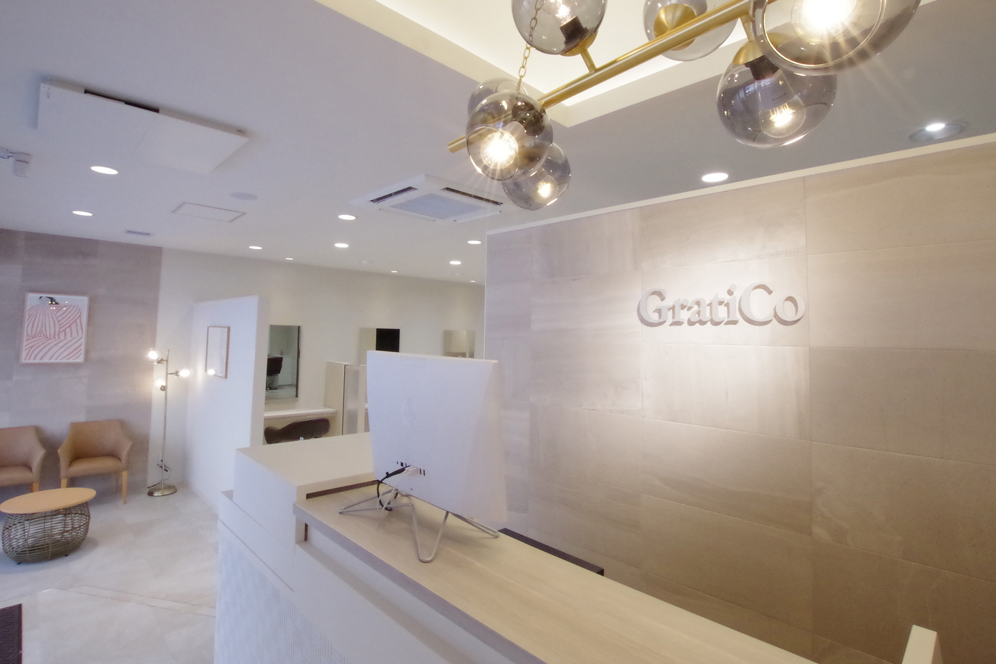 2025年2月に新しくオープンしたGratiCoの店内写真